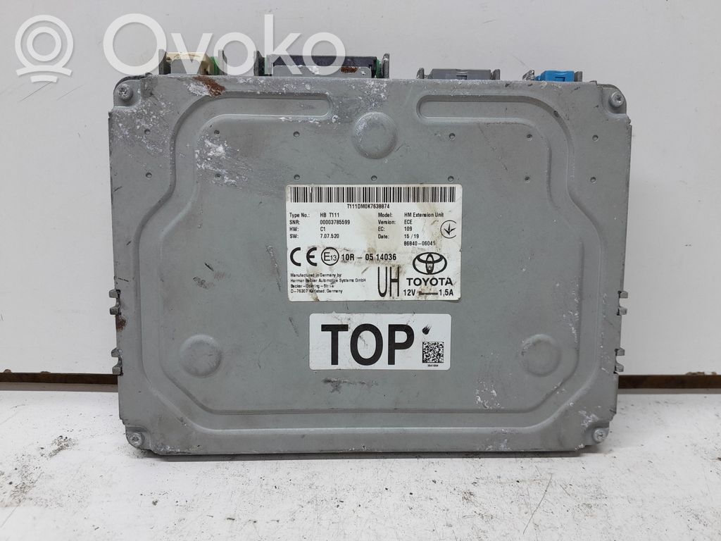 Toyota RAV 4 (XA50) GPS navigation control unit/module 
