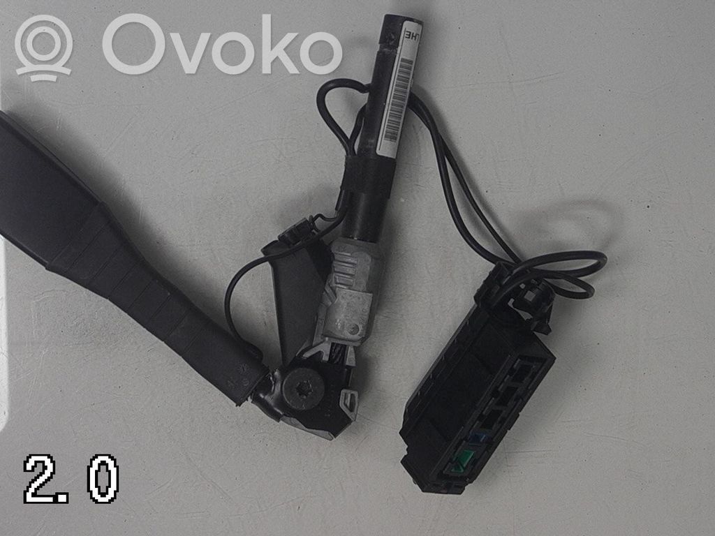 Opel Corsa D Hebilla del cinturón delantero 