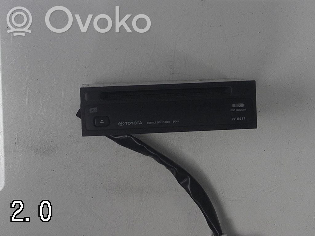Toyota Yaris Verso GPS navigation control unit/module 
