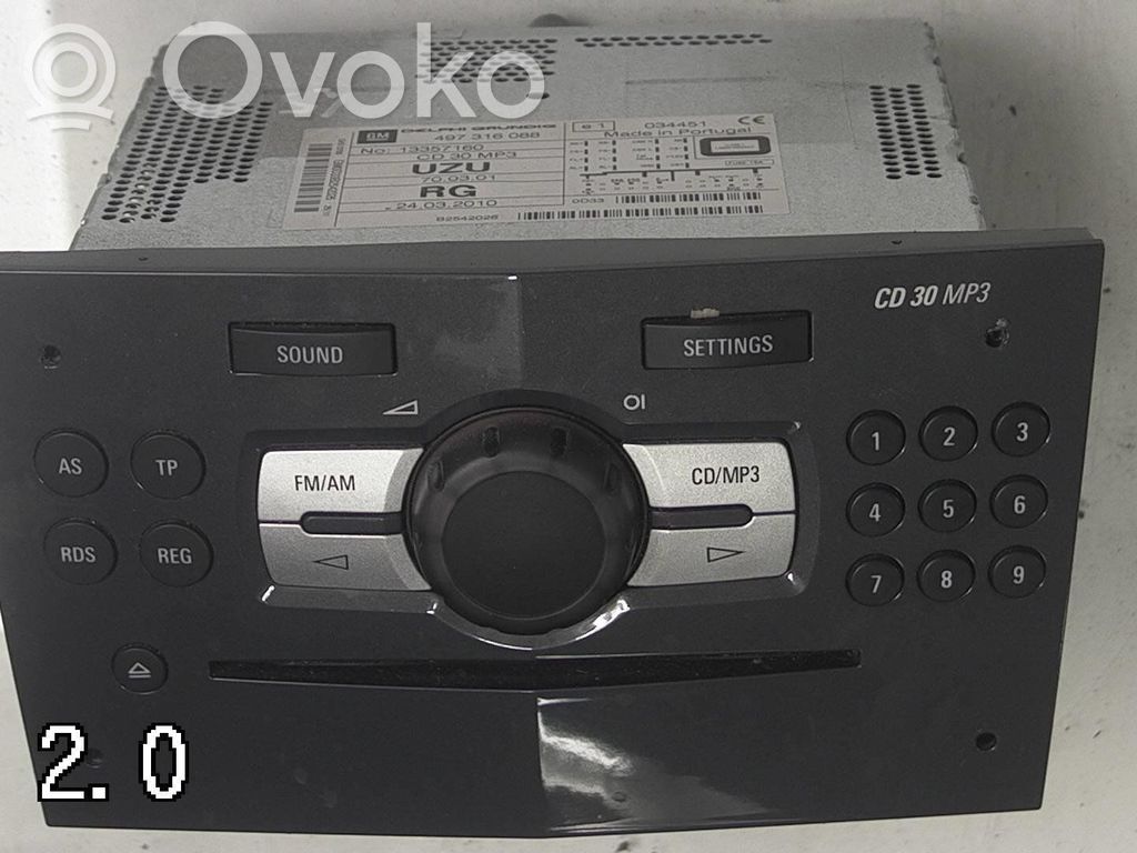 Opel Corsa D Unité / module navigation GPS 