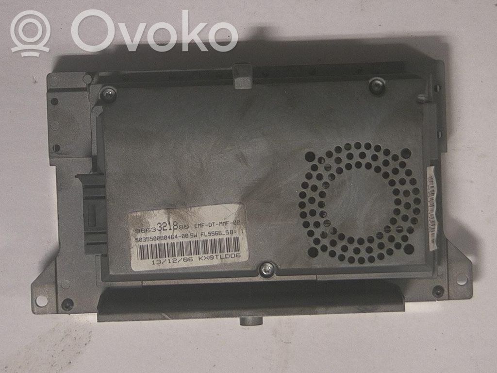 Peugeot 307 Panel / Radioodtwarzacz CD/DVD/GPS 