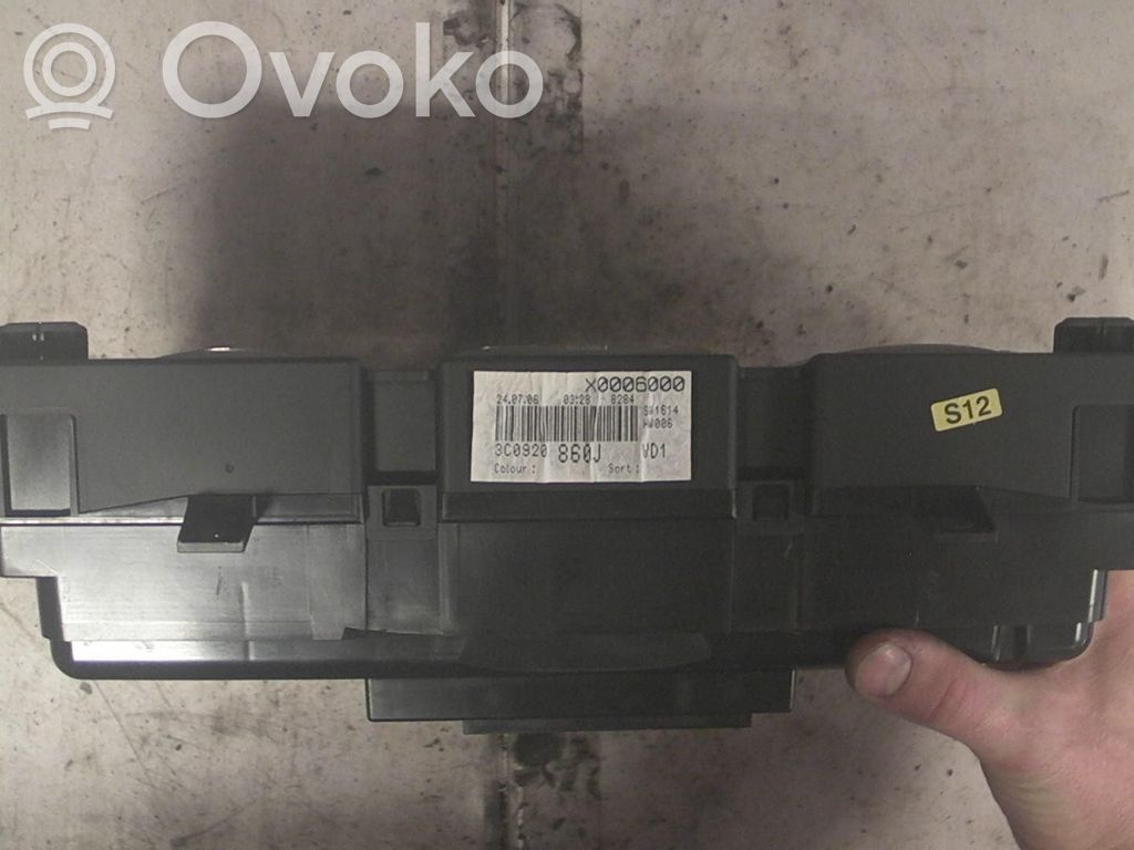 Volkswagen PASSAT B6 Vitezometru (grup de instrumente) 