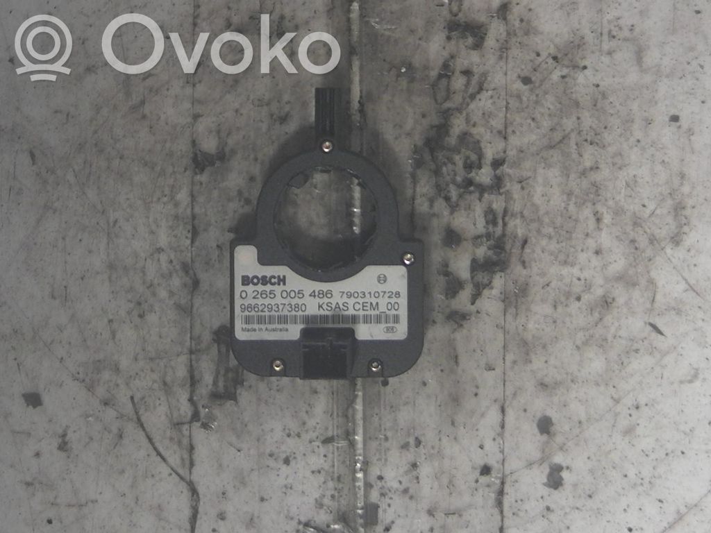 Sensor de ángulo de dirección   9662937380