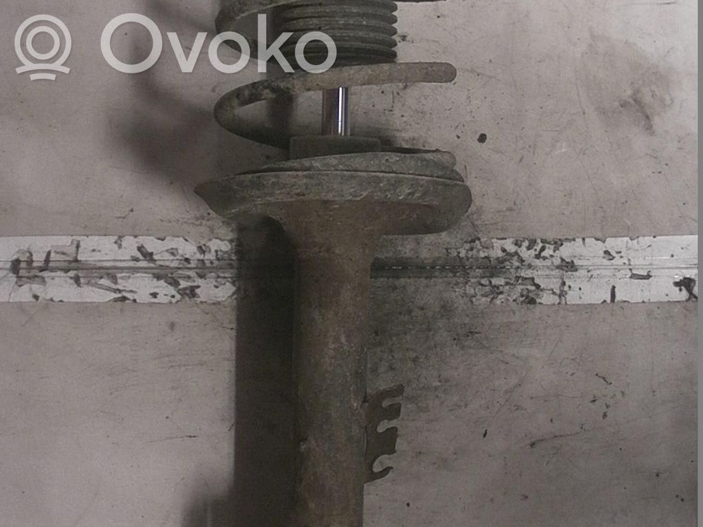 Front shock absorber with coil spring