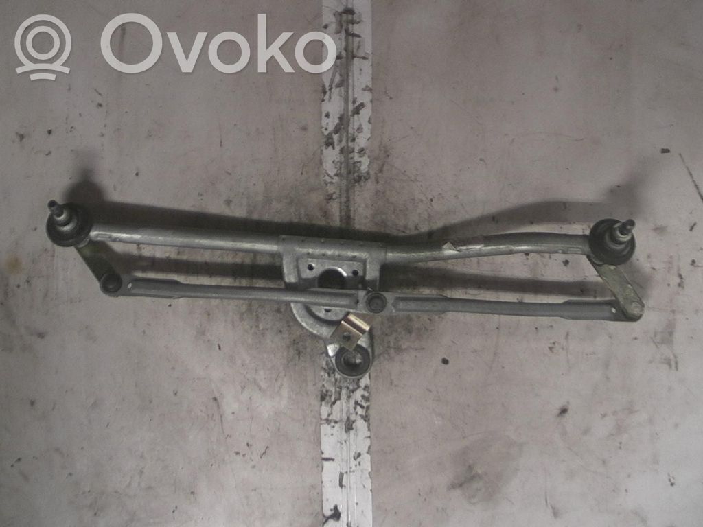 Front wiper linkage