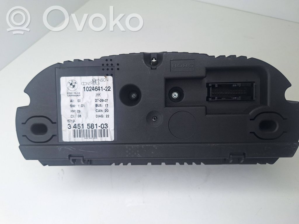 Speedometer (instrument cluster)   25811510,102464122,3451581