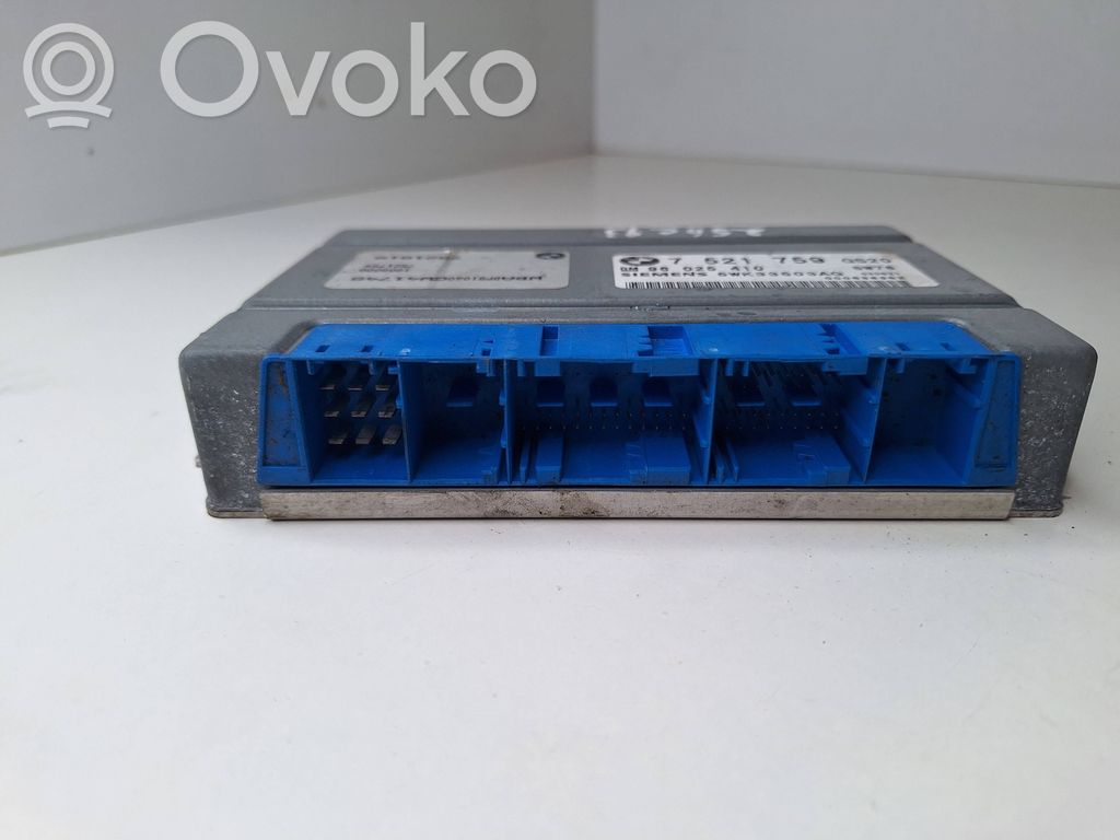 Unidad de control/módulo de la caja de cambios   7521759,96025410