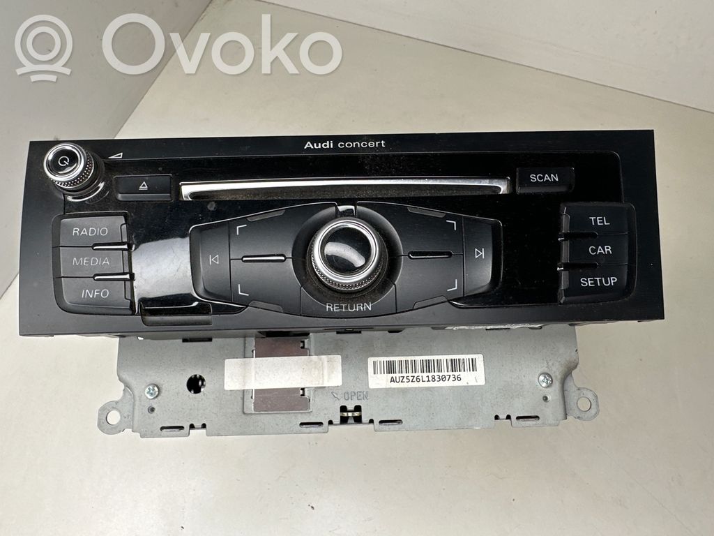 Audi A5 8T 8F Radio/CD/DVD/GPS-pääyksikkö 