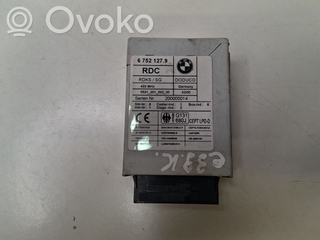 BMW 5 E39 Centralina della pressione pneumatico 