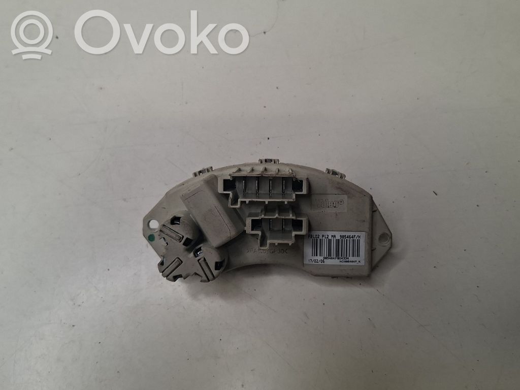 BMW 3 E90 E91 Pečiuko ventiliatoriaus reostatas (reustatas) 