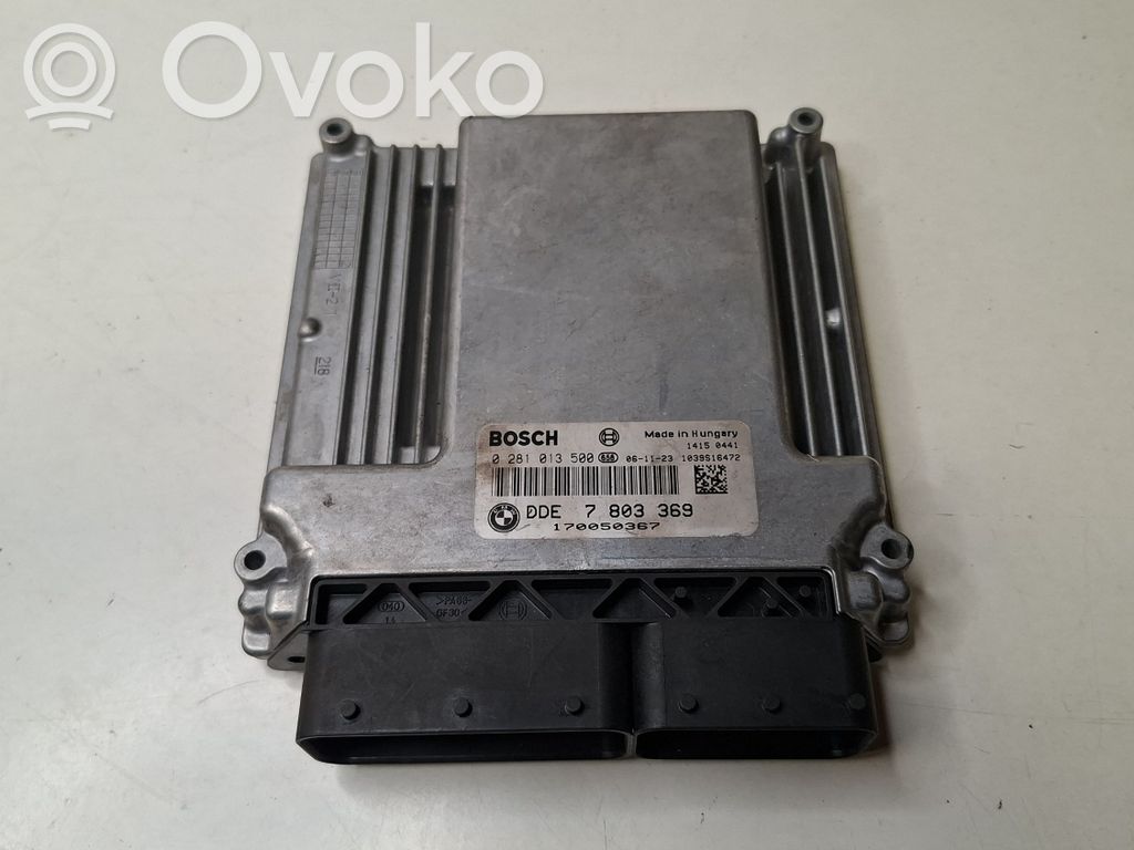 BMW 5 E60 E61 Engine control unit/module 