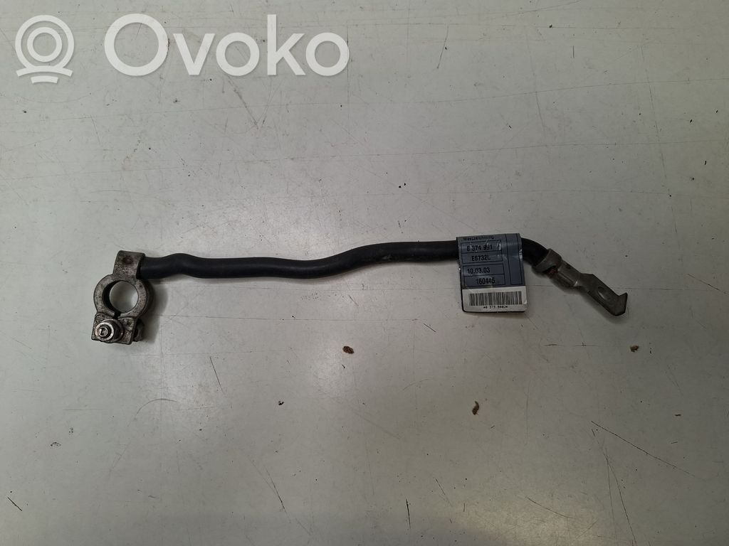 BMW 3 E46 Negative earth cable (battery) 