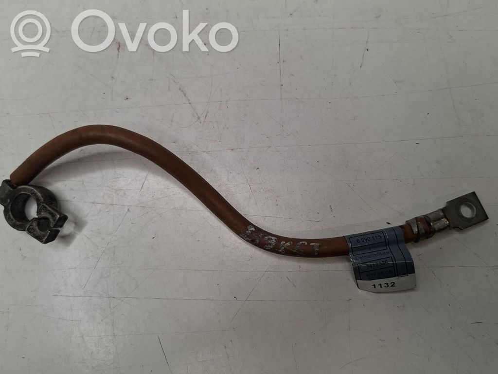 Negative earth cable (battery)   6990119