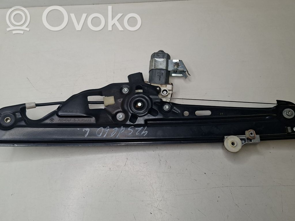 BMW 5 E60 E61 Alzacristalli della portiera posteriore con motorino 