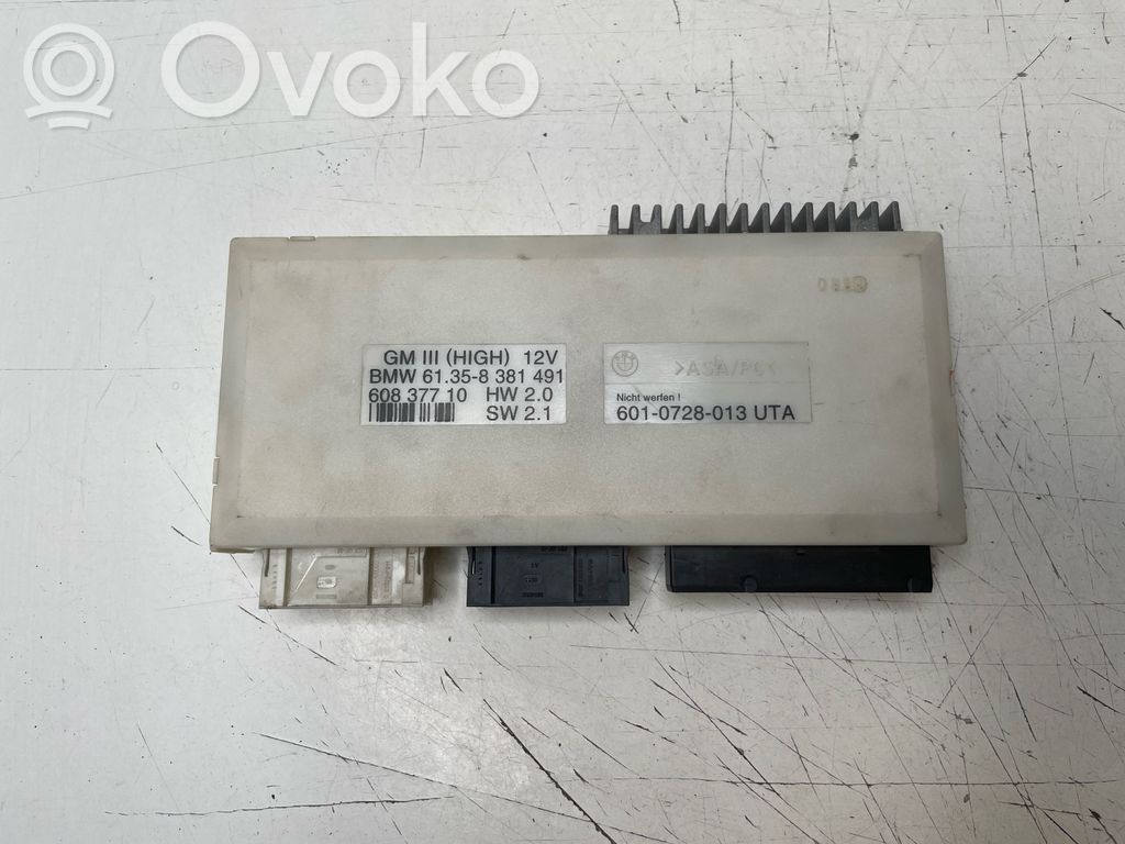Comfort/convenience module   60837710,61358381491