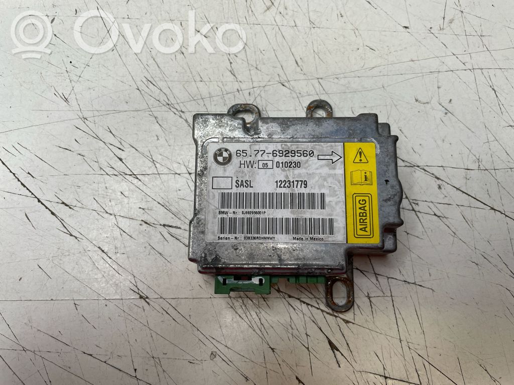 BMW 7 E65 E66 Unitate/modul de comandă airbaguri 