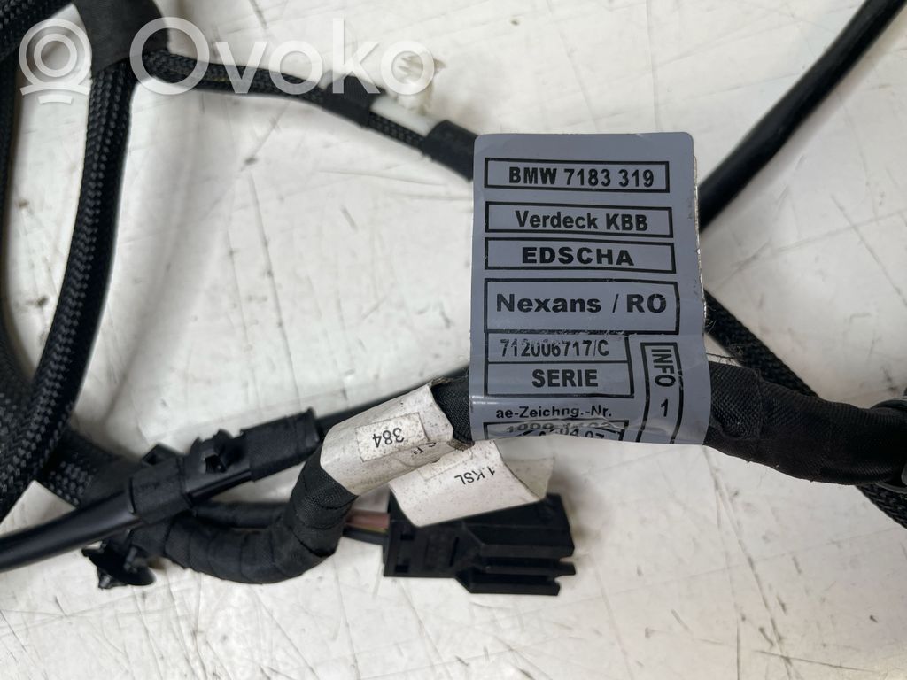 BMW 3 E92 E93 Avattavan katon letku 