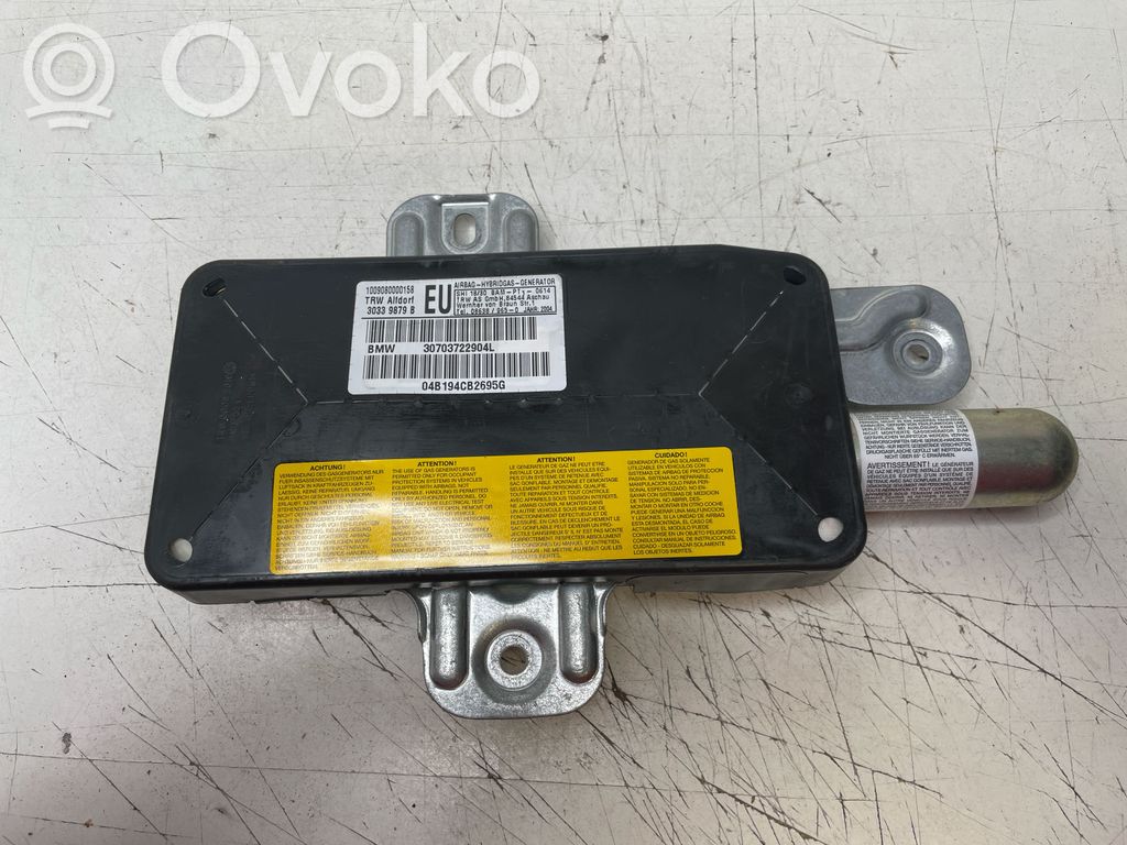 Poduszka powietrzna Airbag drzwi przednich   30703722904L,30339879B,1009080000158