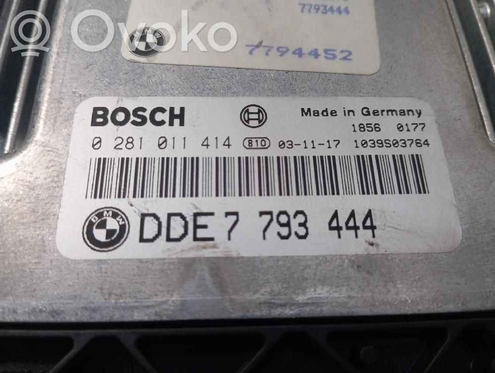 BMW X5 E53 Unitate/modul de control motor 