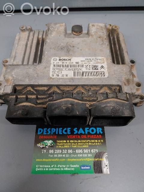 Peugeot 308 Unitate control motor/modul ECU 