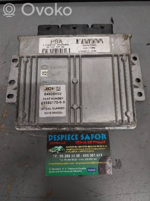 Citroen C3 Centralina/modulo motore ECU 