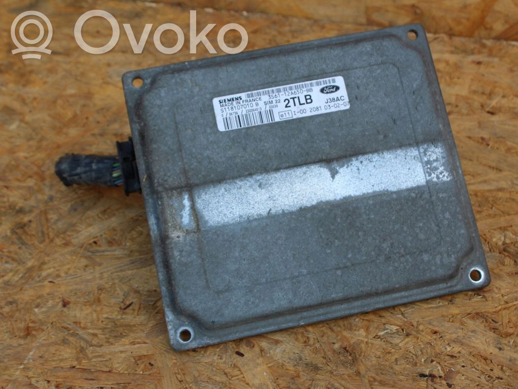 Ford Fiesta Engine control unit/module 
