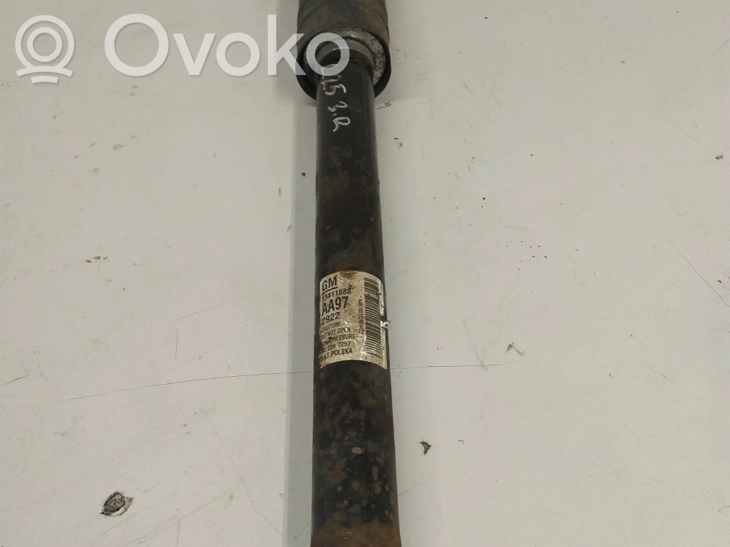 Opel Astra J Rear shock absorber/damper 