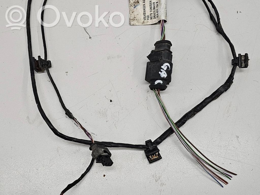 Volkswagen PASSAT B6 Cableado del sensor de aparcamiento (PDC) 