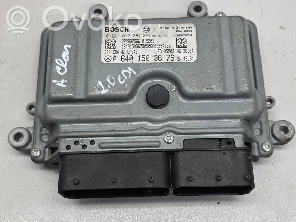 Mercedes-Benz A W168 Sterownik / Moduł ECU 