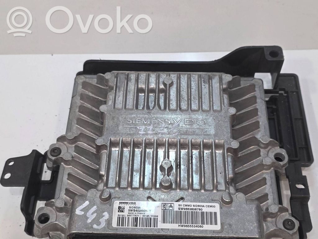 Peugeot 407 Engine control unit/module 