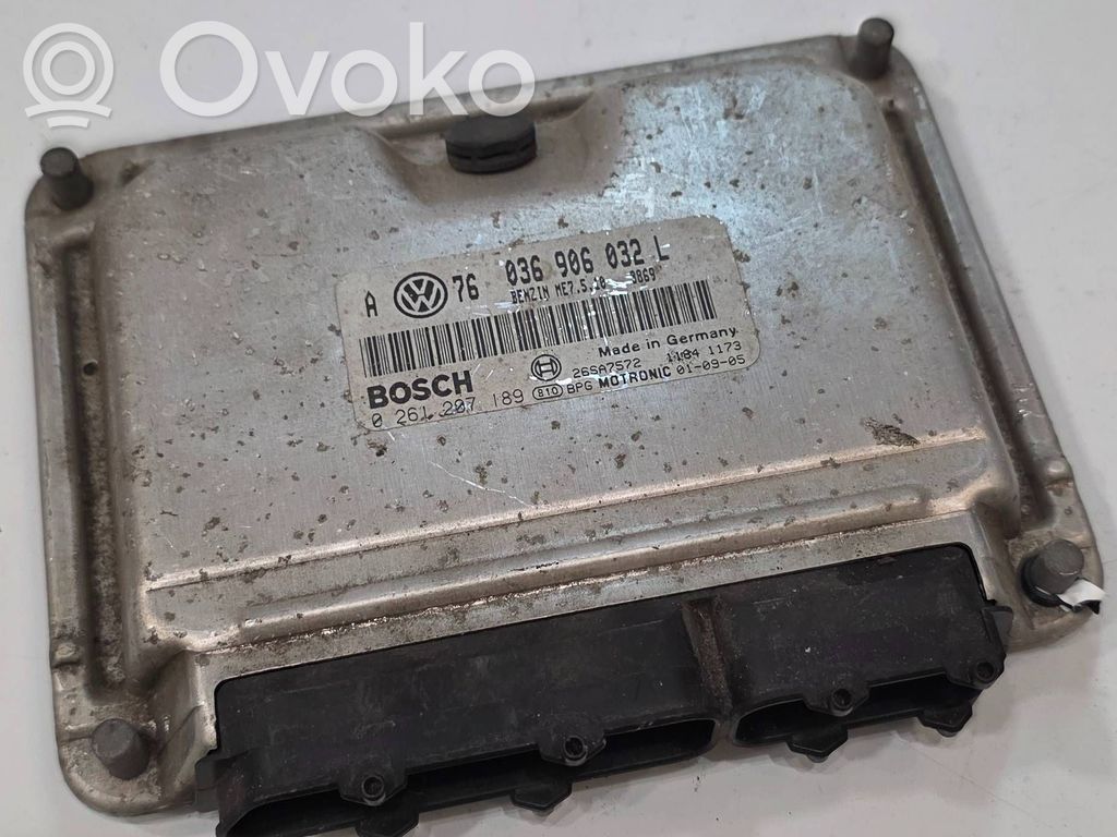 Engine control unit/module   036906032L,26SA7572,061207189
