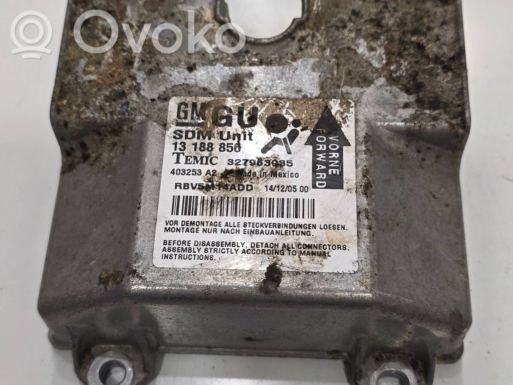 Opel Signum Unitate/modul de comandă airbaguri 