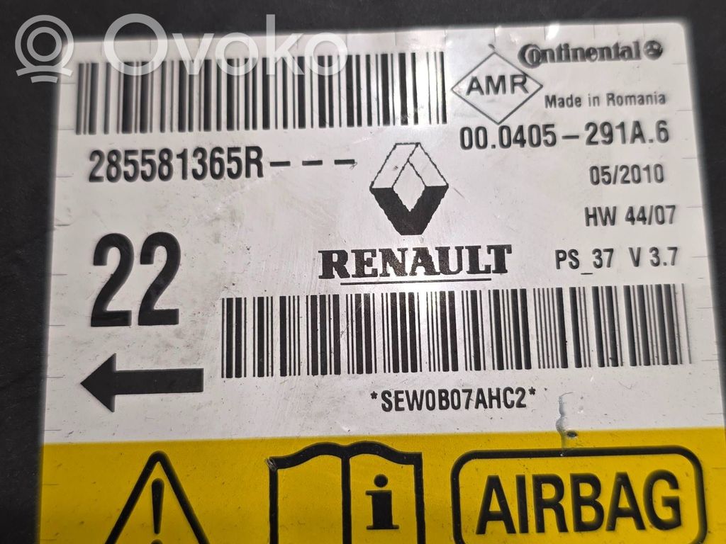 Renault Megane III Sterownik / Moduł Airbag 