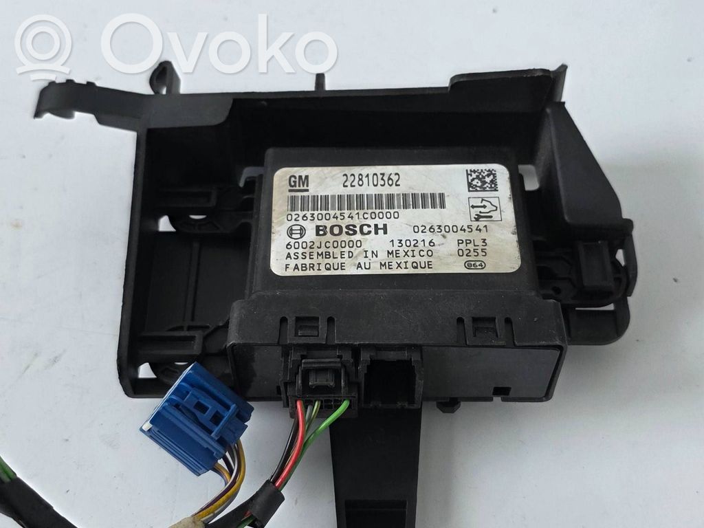 Opel Astra J Parking PDC control unit/module 