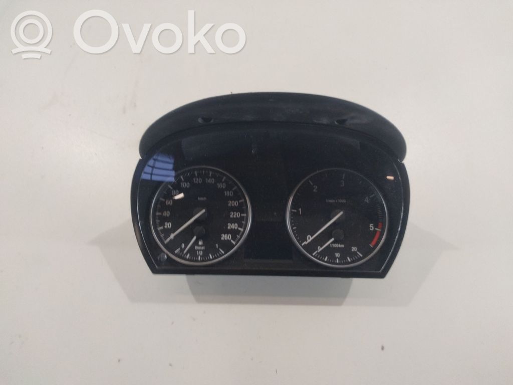 BMW 3 E90 E91 Speedometer (instrument cluster) 