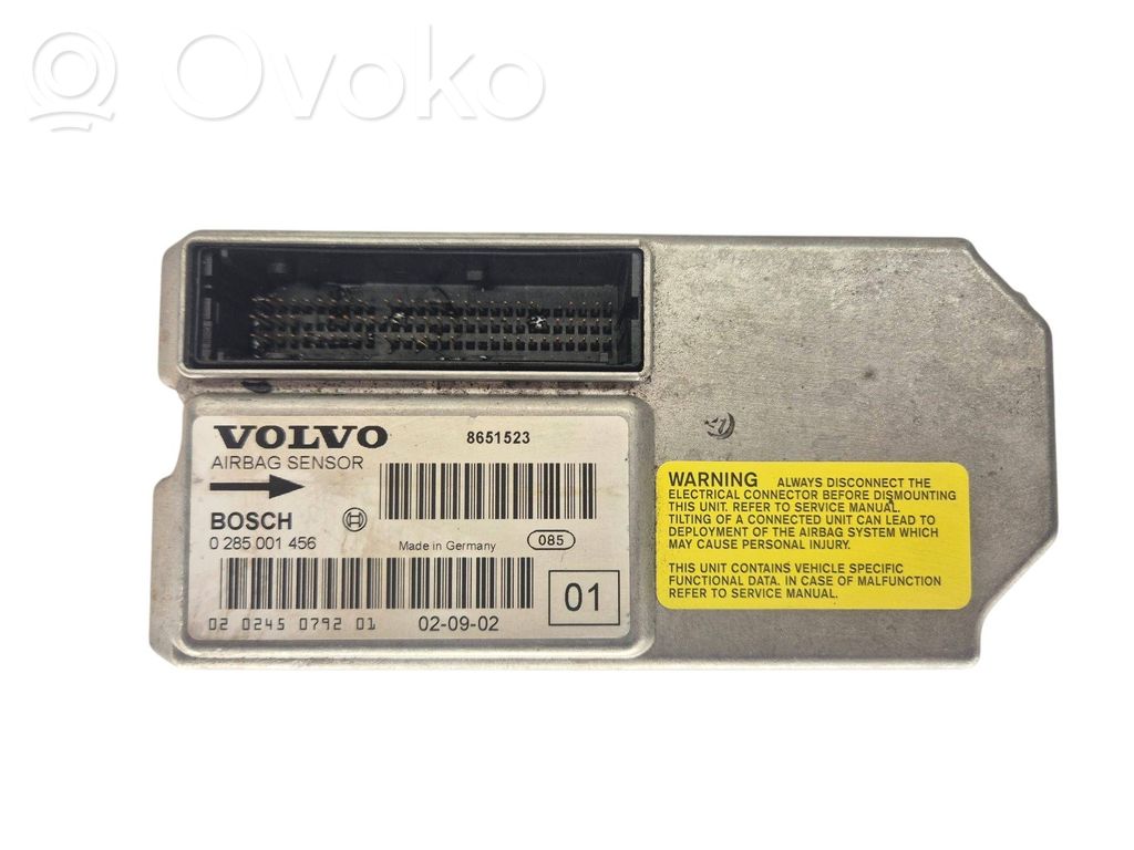 Volvo S60 Airbag control unit/module 
