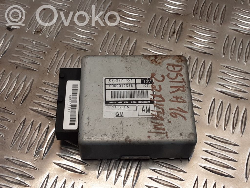 Gearbox control unit/module   09227853