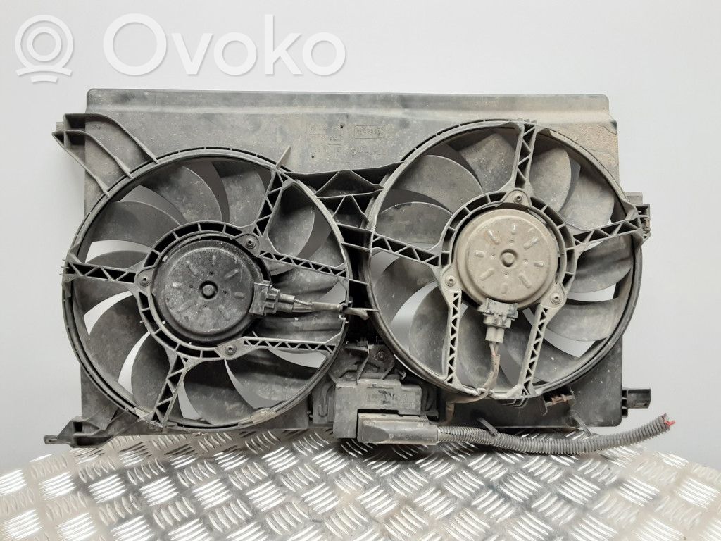 Opel Vectra C Elektrinis radiatorių ventiliatorius 