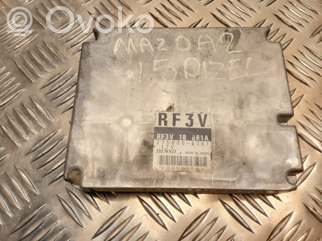 Mazda 2 Engine control unit/module 