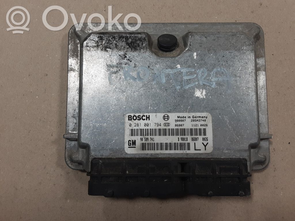 Opel Frontera B Engine control unit/module 