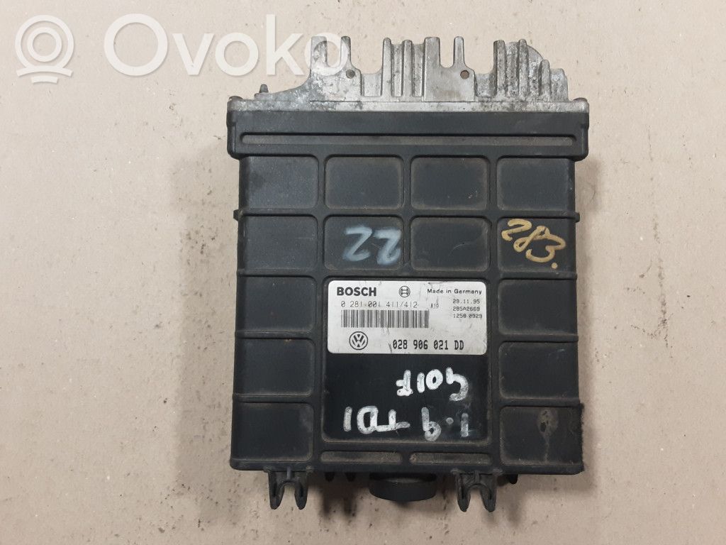 Volkswagen PASSAT B5 Engine control unit/module 