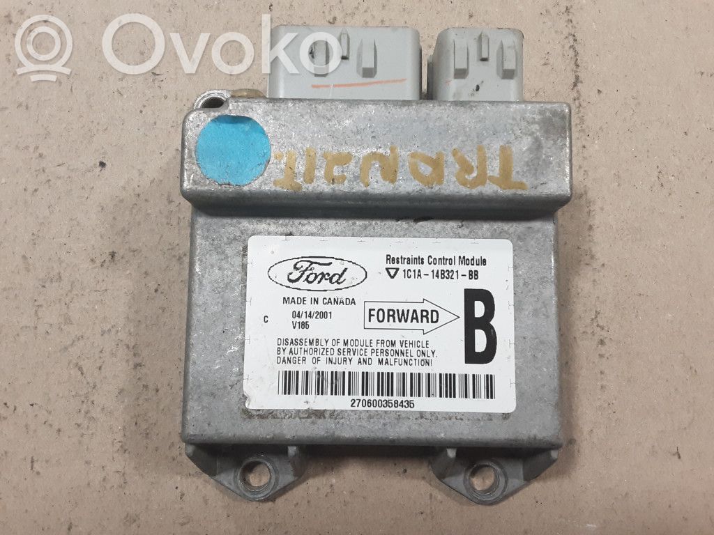 Airbag control unit/module   1C1A14B321BB