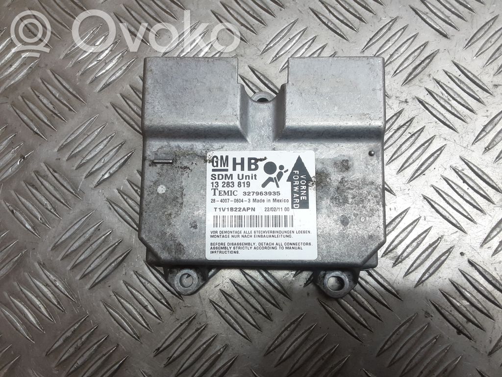Opel Corsa D Airbag control unit/module 