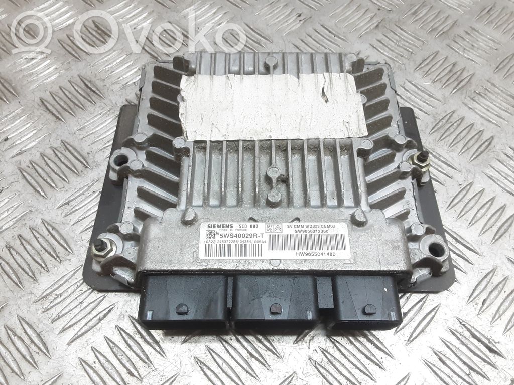Peugeot 307 Engine control unit/module 