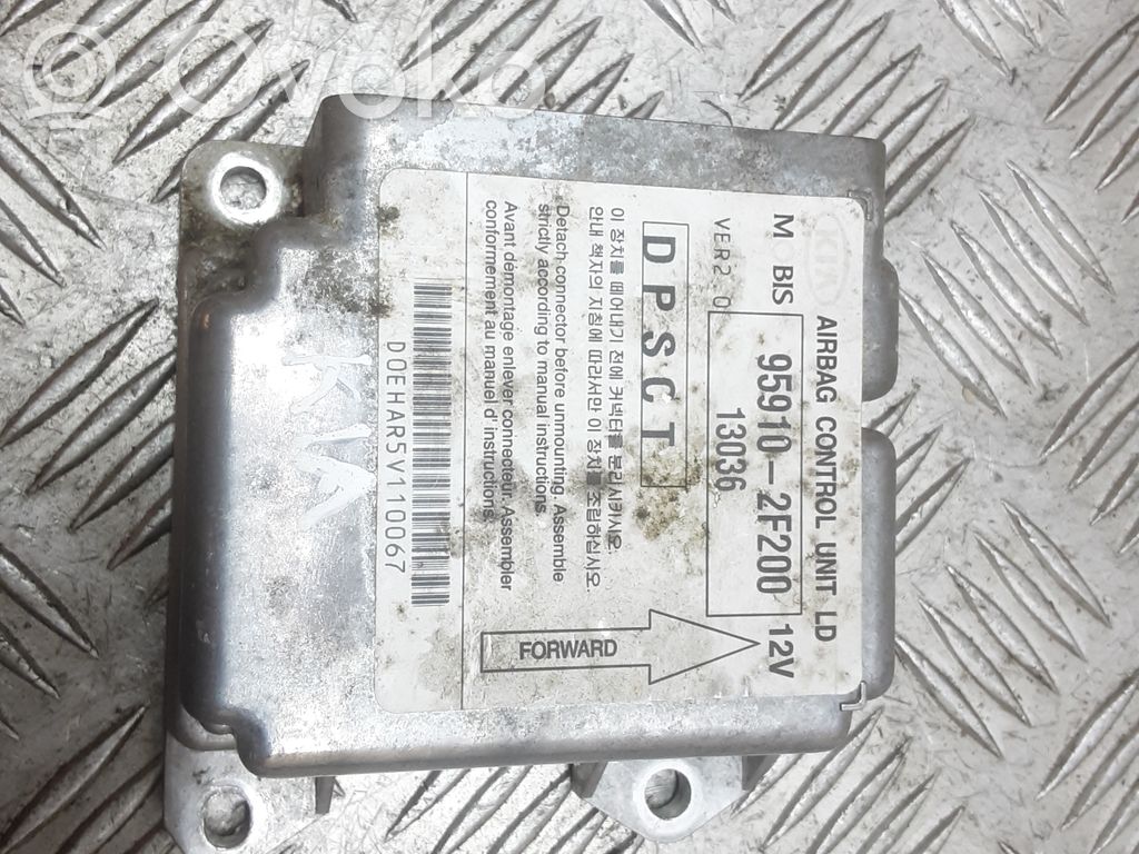 KIA Cerato Airbag control unit/module 