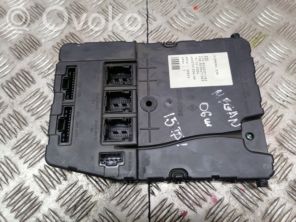 Renault Megane II Moduł / Sterownik komfortu 
