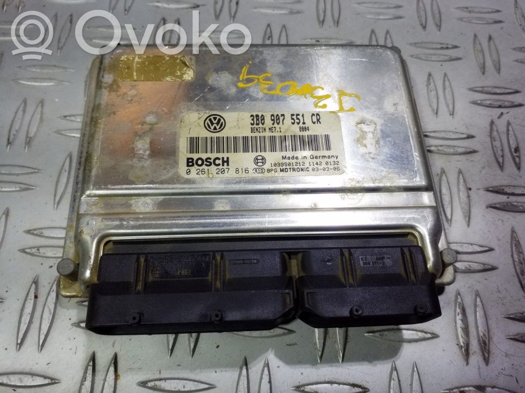 Volkswagen PASSAT B5.5 Engine control unit/module 