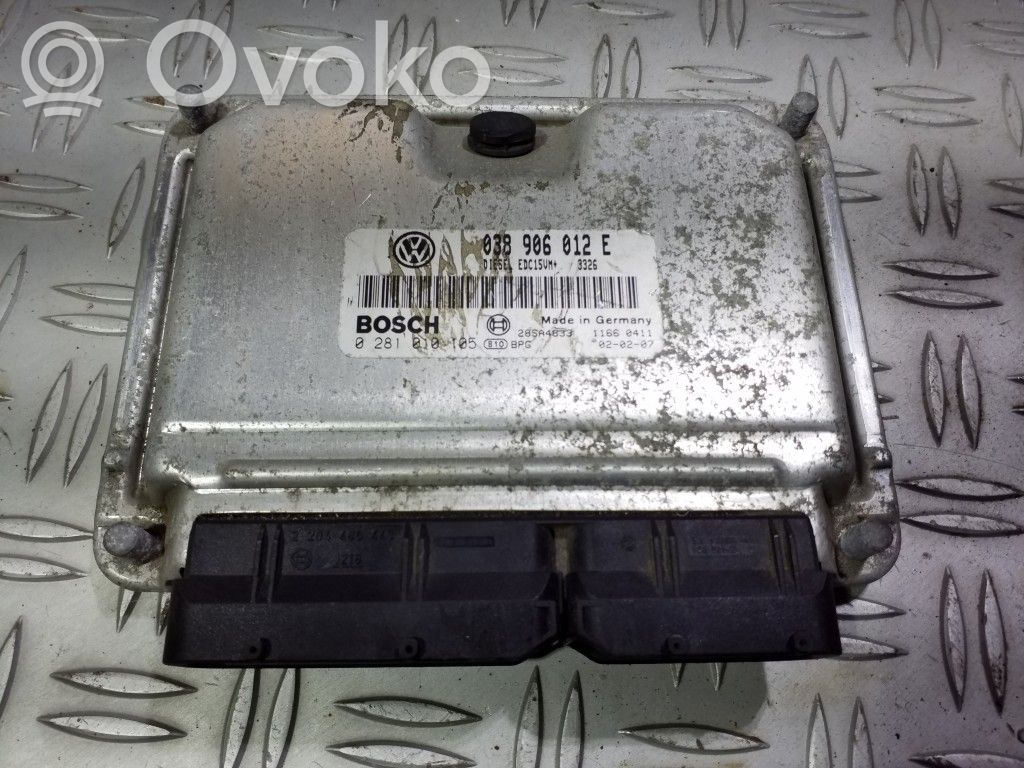 Skoda Octavia Mk1 (1U) Engine control unit/module 