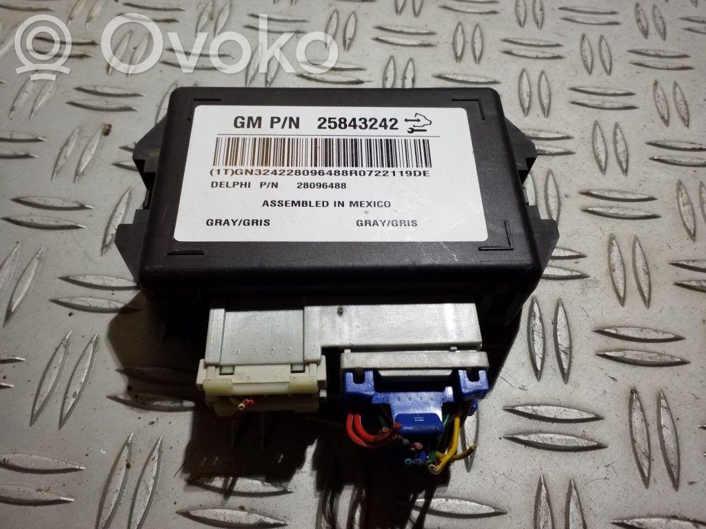 Other control units/modules   25843242,28096488