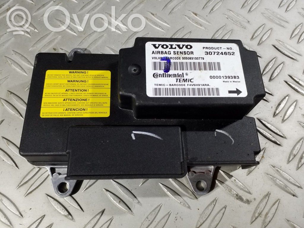 Airbag control unit/module   30724652,00001393B3